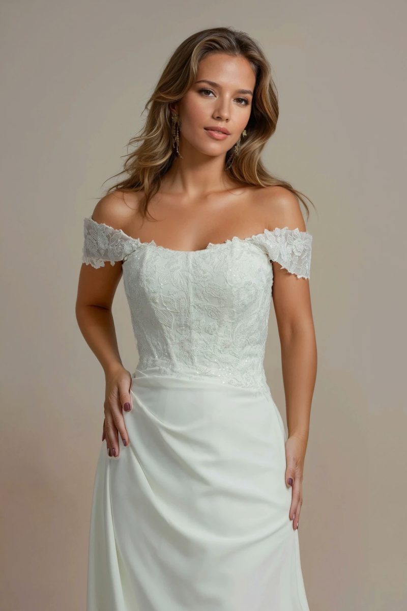 Renne Off Shoulder Socails