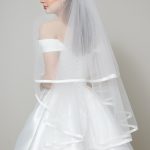 Ribbon Edge Bridal Veil