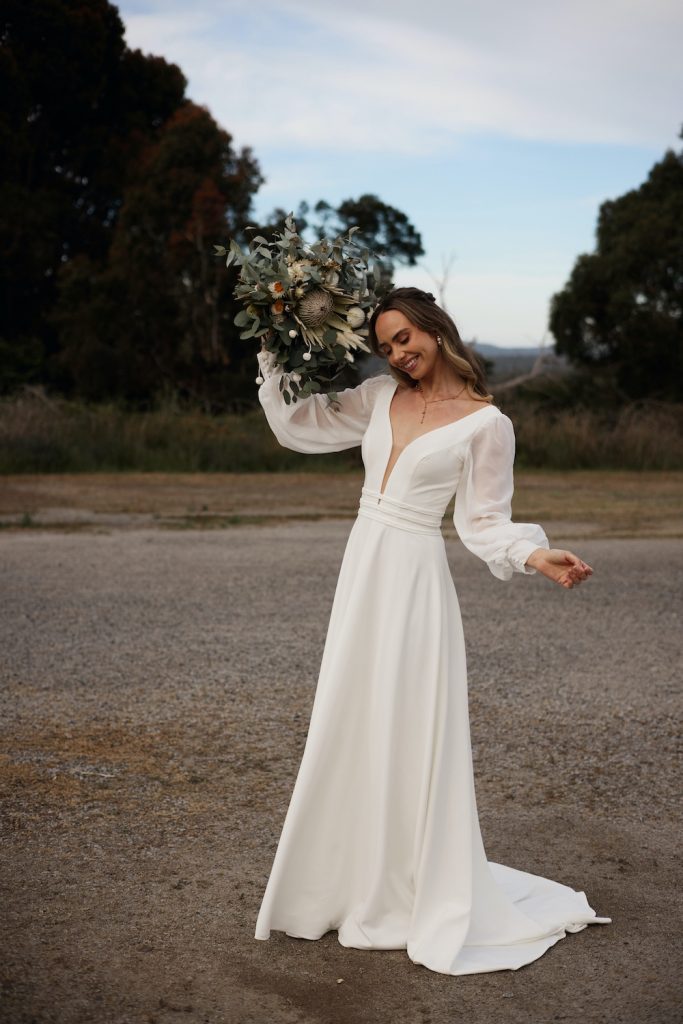 Rita Simple Wedding Dress