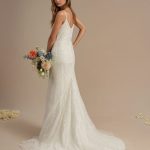 Selina Lace Wedding Dress Back