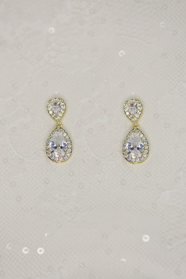 Sophia Earrings Rose Gold