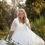 Stephaine Wedding Dress With Sleeves