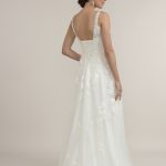 Corset Back Floral Lace wedding dress