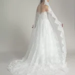 Mantilla Veil Back Scaled