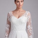 Tessa Chiffon Wedding Dress Bodice