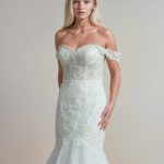 trumpet style wedding dress on sale