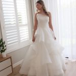 Addie Wedding Dress In Organza