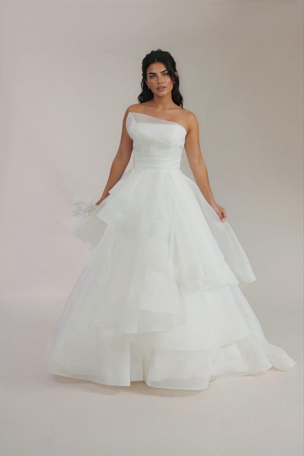 Addie With organza Skirt Ruffles