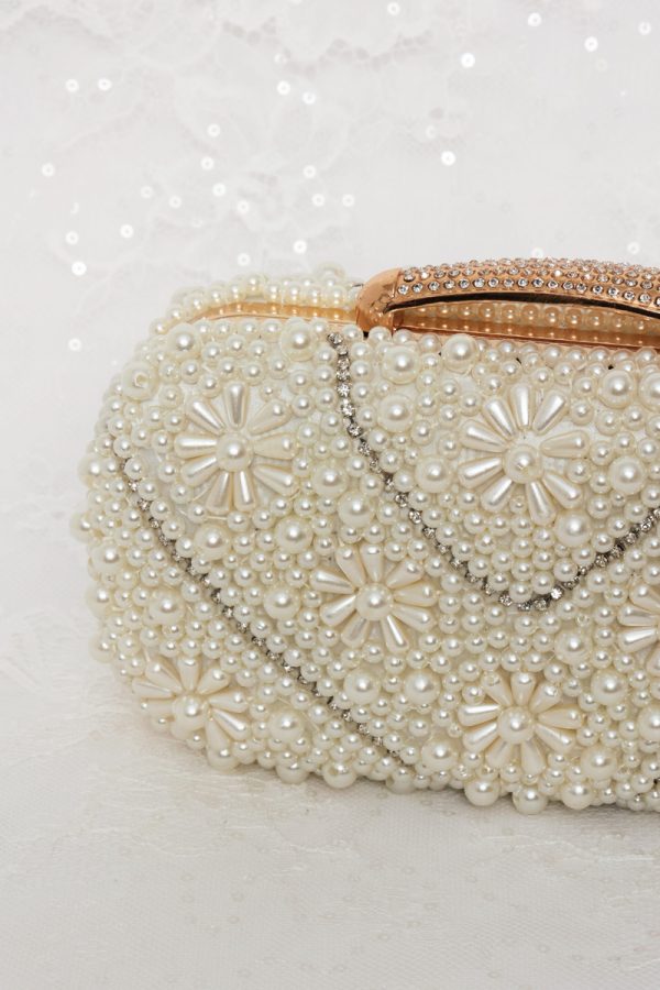 Bridal Clutch In Rose gold