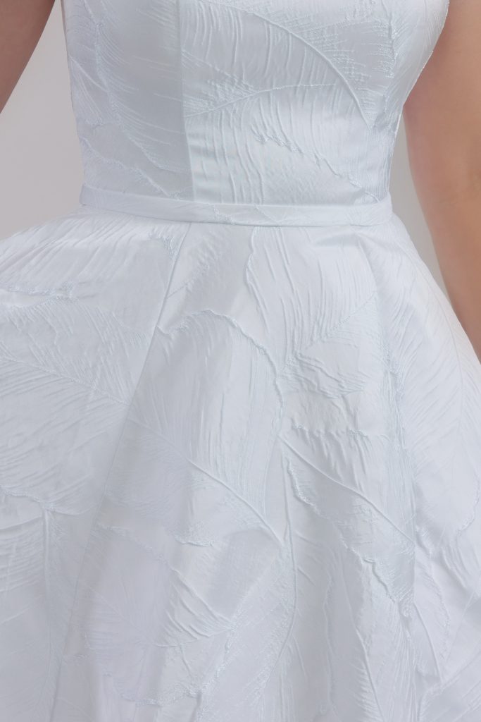 Embossed Jaquared Fabric close up