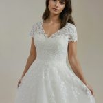 Skye Wedding Dress With Sleeves