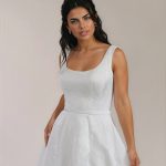 Levi Dress with patterned fabric