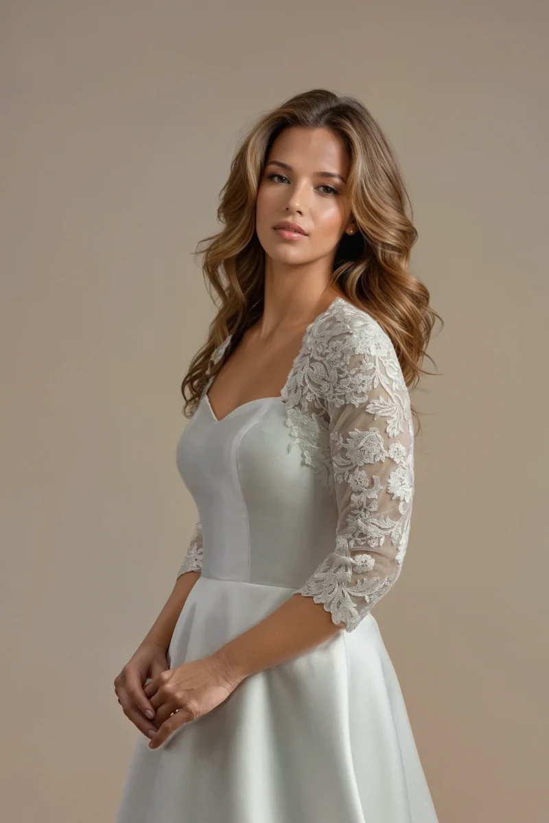 Divine Lace Bridal Bolero
