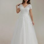 Skye Wedding Dress with sleeves