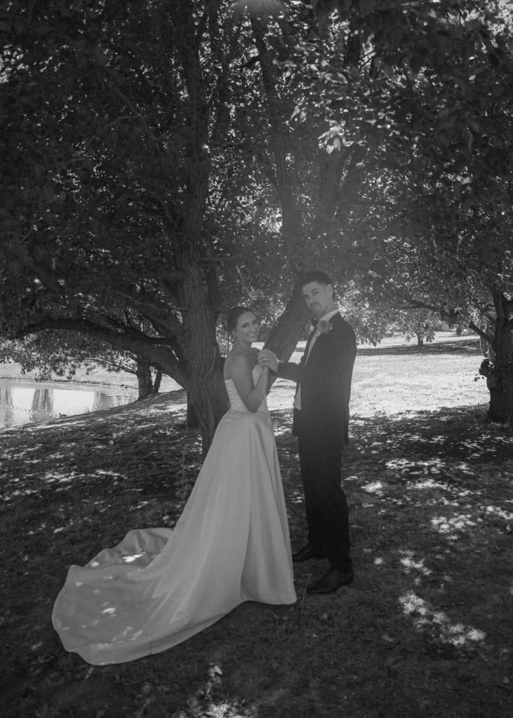 Chelsea wearing our Deluxe holly dress