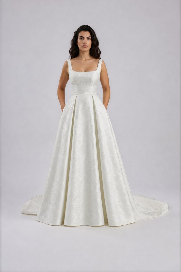 Tina Jacquard Wedding Dress