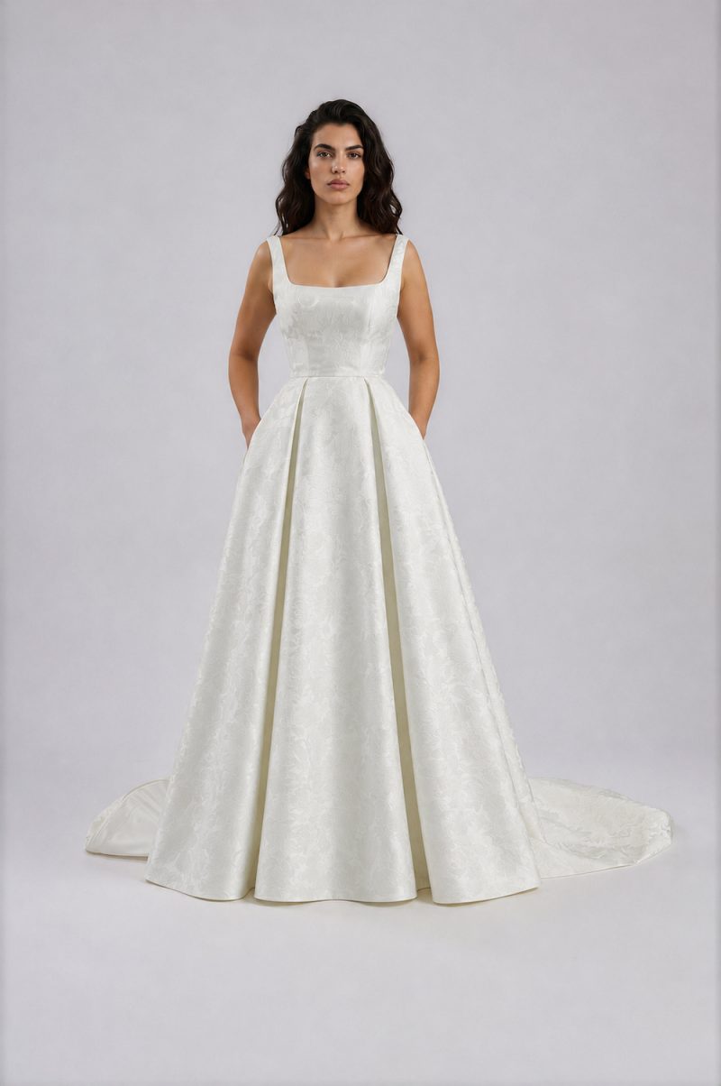 Tina Jacquard Wedding Dress