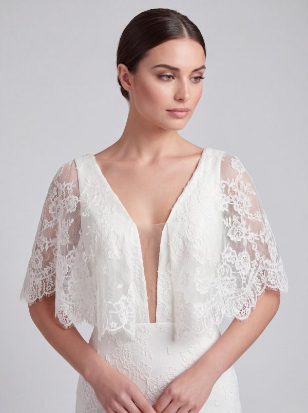 Cape Dress Close Up