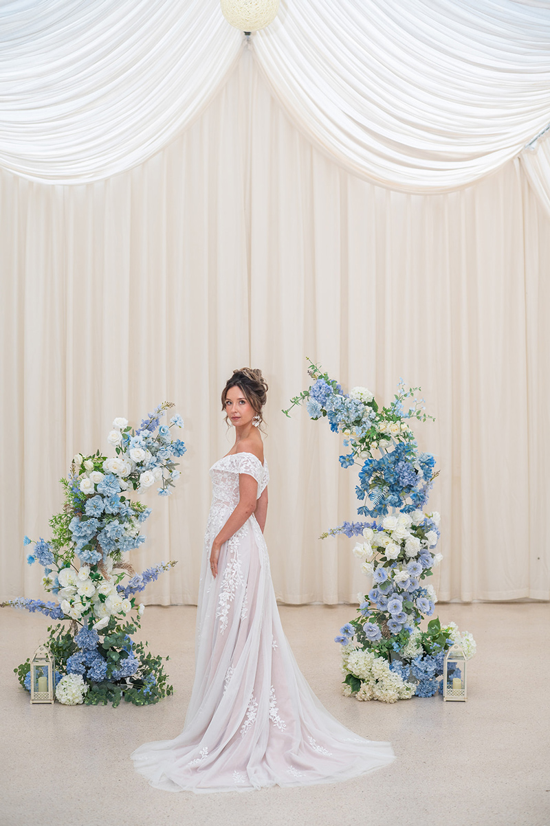 Back Of Mila Wedding Dress