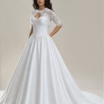 Biliie Basque Waist And Lace Dress