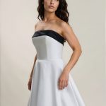 Black And White Wedding Dress