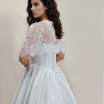Bridal Shrug Jacket Back
