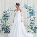 Lace Bodice Wedding Dress