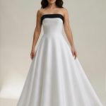 Roxy Black And Ivory Wedding Dress