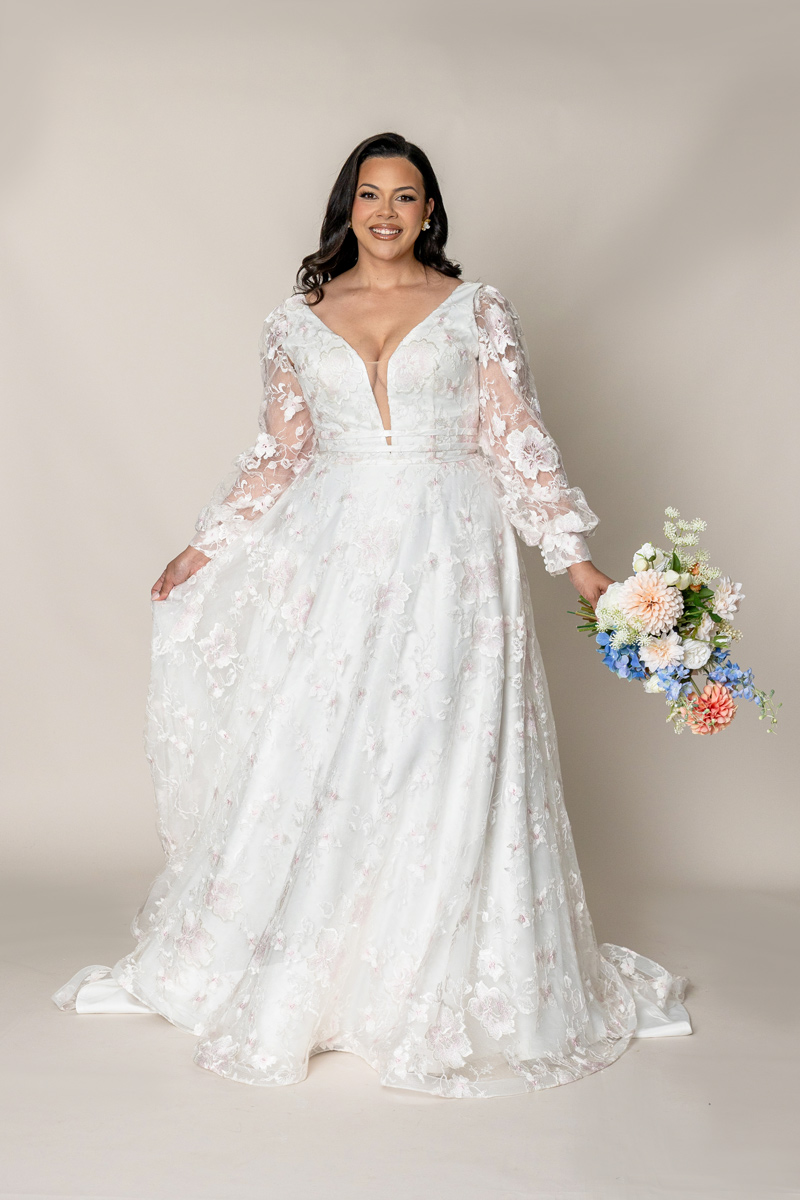 Adelaide Floral Bridal Dress