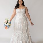 Evie Nude And Ivory Bridal Dress