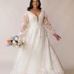 Leah S Design Wedding Dress With Sleeves