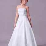 Priscilla Satin Backless Deb Dress by Leah S Designs Melbourne