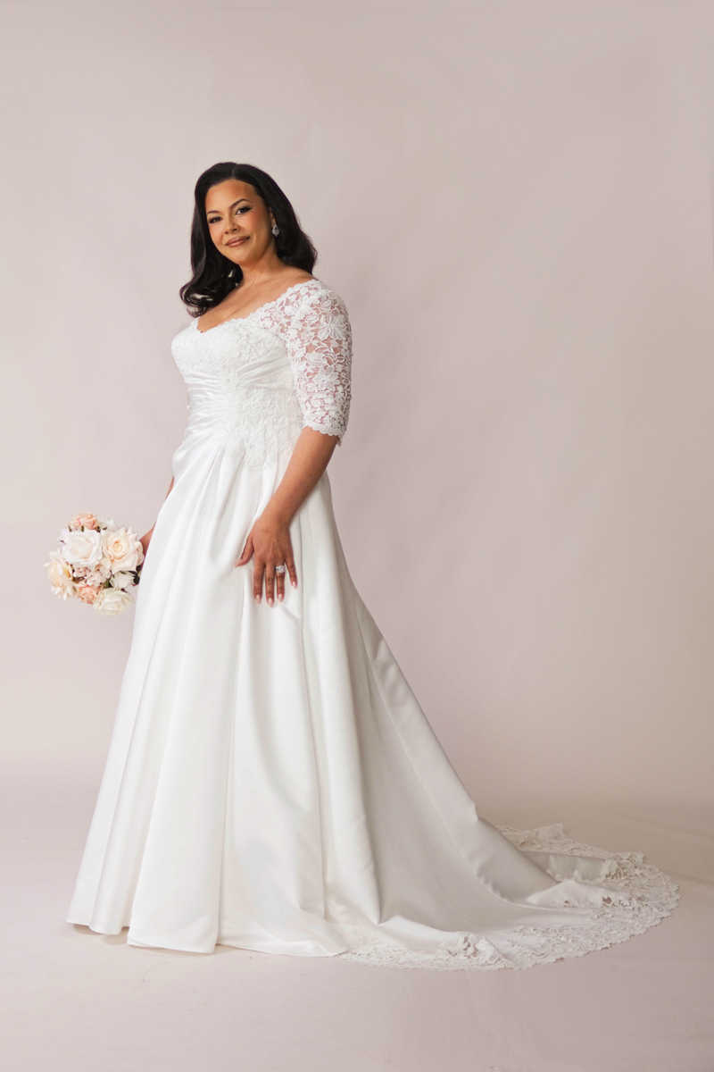 Priya Side Wedding Dress