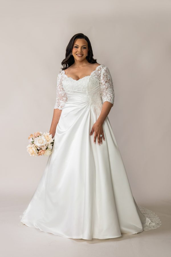 Priya Wedding Dress With Lace