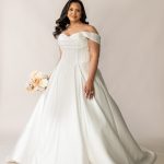 Wedding Dress With Basque Waist
