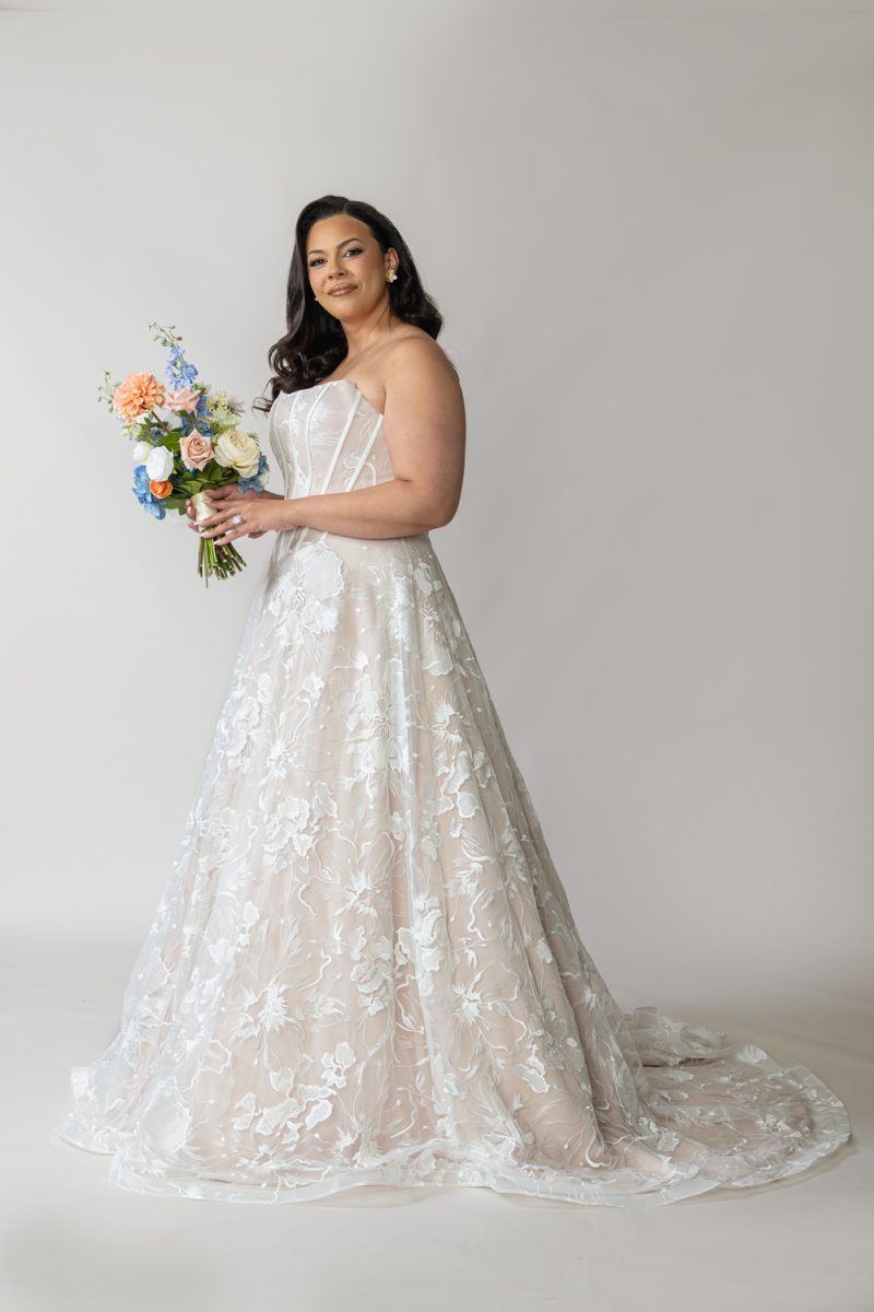 Whimsical Simple Wedding Dress