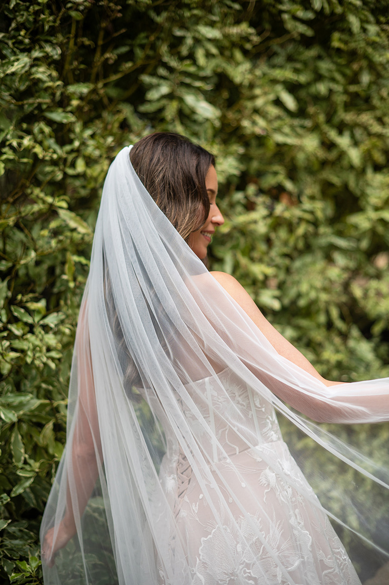 Details Of Soft Bridal Veil