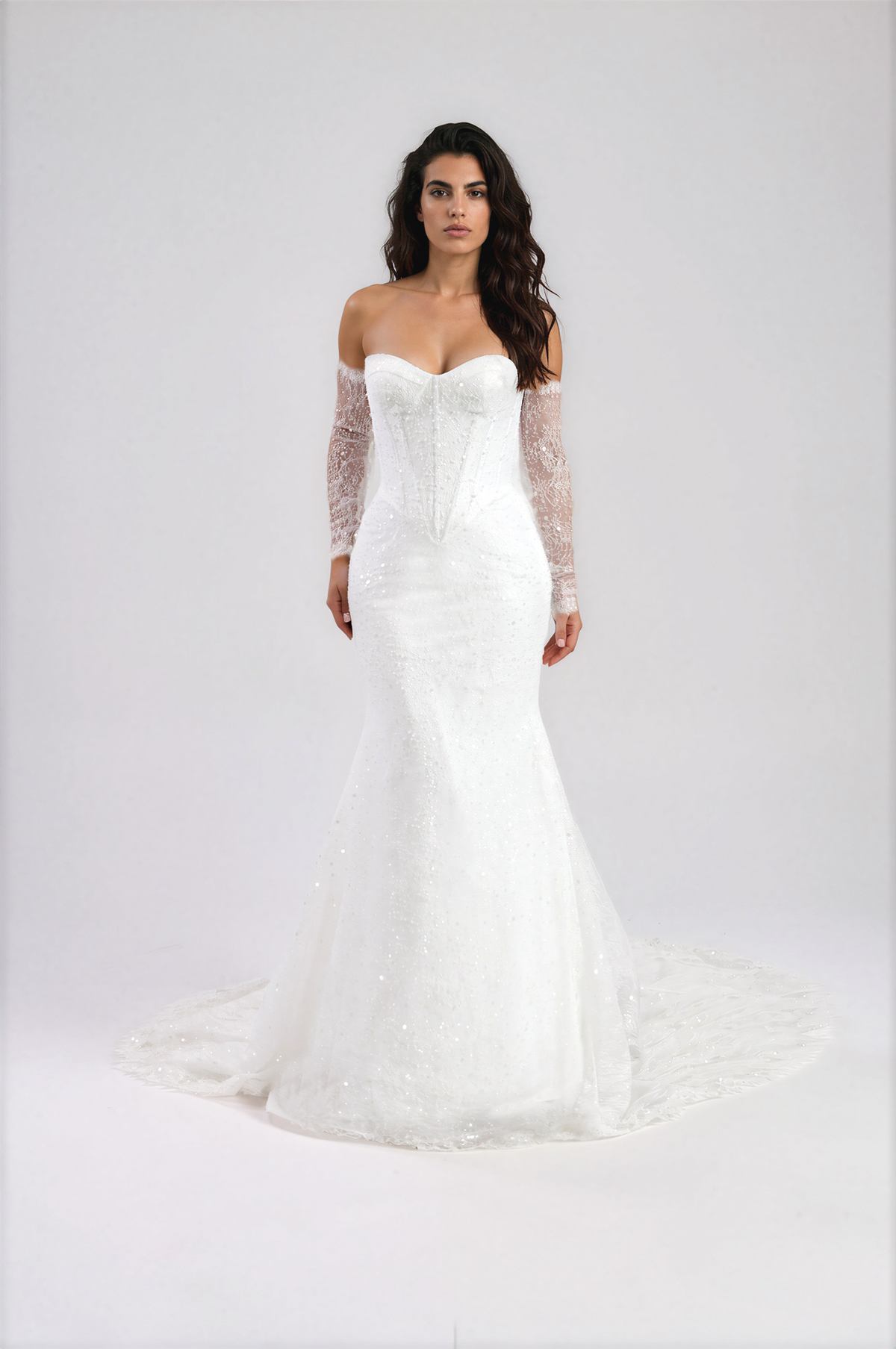 Fitted wedding dresses designed by Leah S Designs
