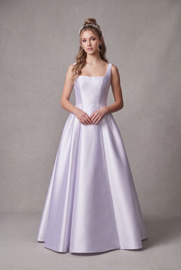 On sale now Kelly Satin Deb Dresses With Straps Melbourne