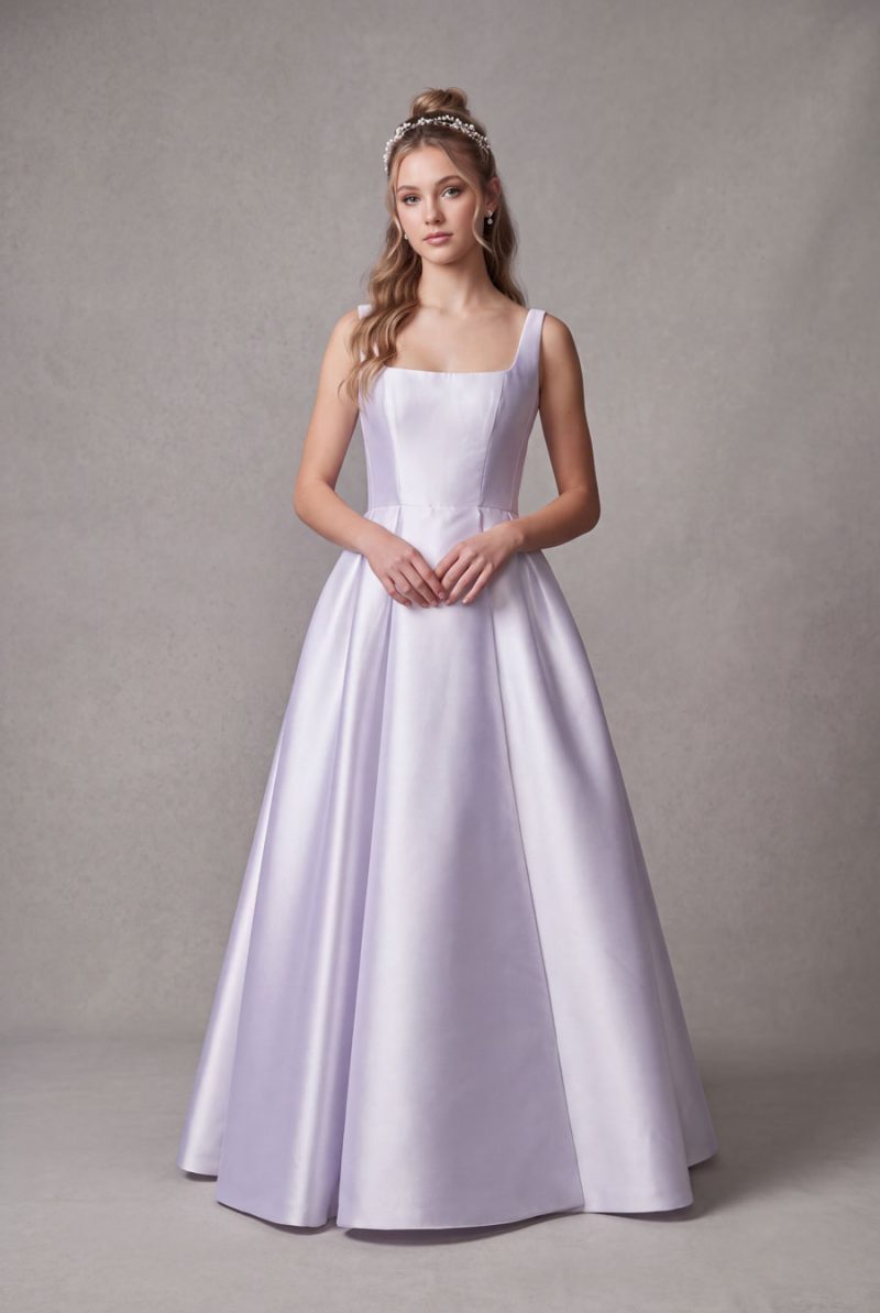 On sale now Kelly Satin Deb Dresses With Straps Melbourne