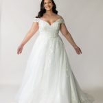 Plus Size Lace Wedding Dress Dakota