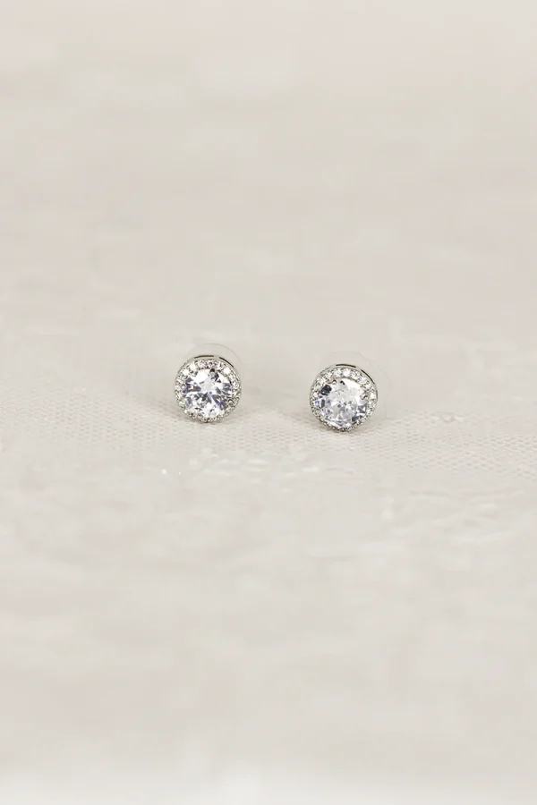 Small Diamond Stud Earrings