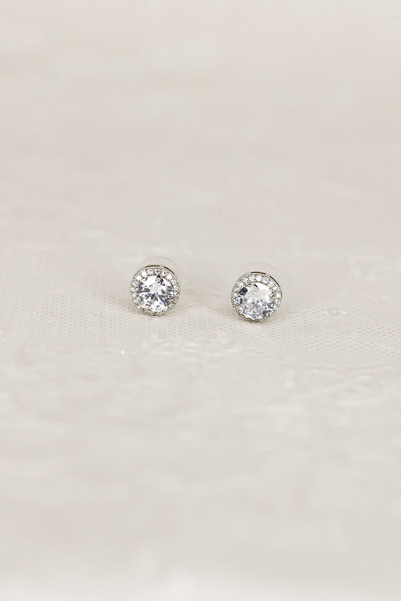 Small Diamond Stud Earrings